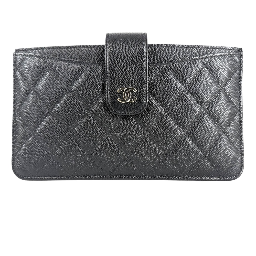 B (目立った傷や汚れなし)】CHANEL シャネル 長財布 ココマーク ロング