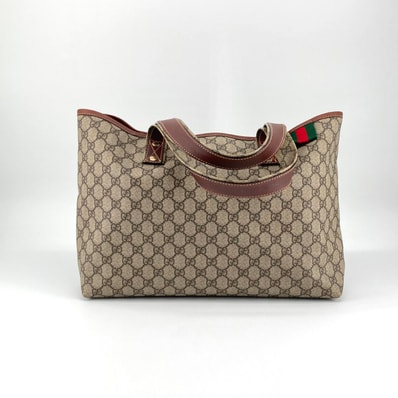 GUCCI(グッチ) GGプラス 211134 トートバッグ ブラウン