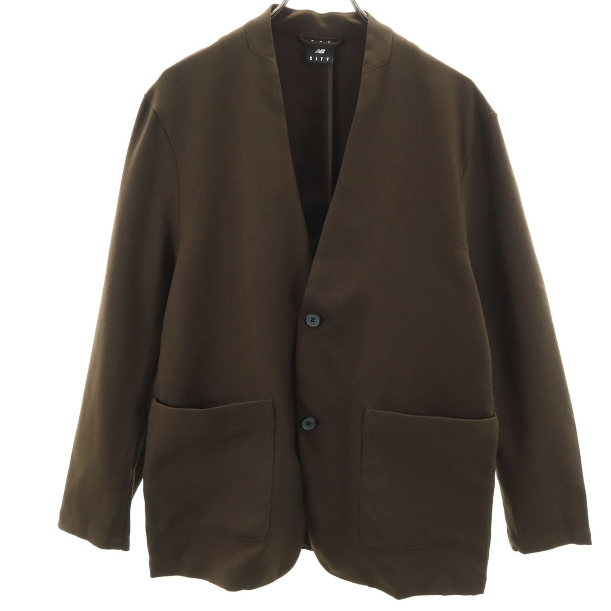 NEW BALANCE ニューバランス カルゼ ジャケット M ブラウン CITY