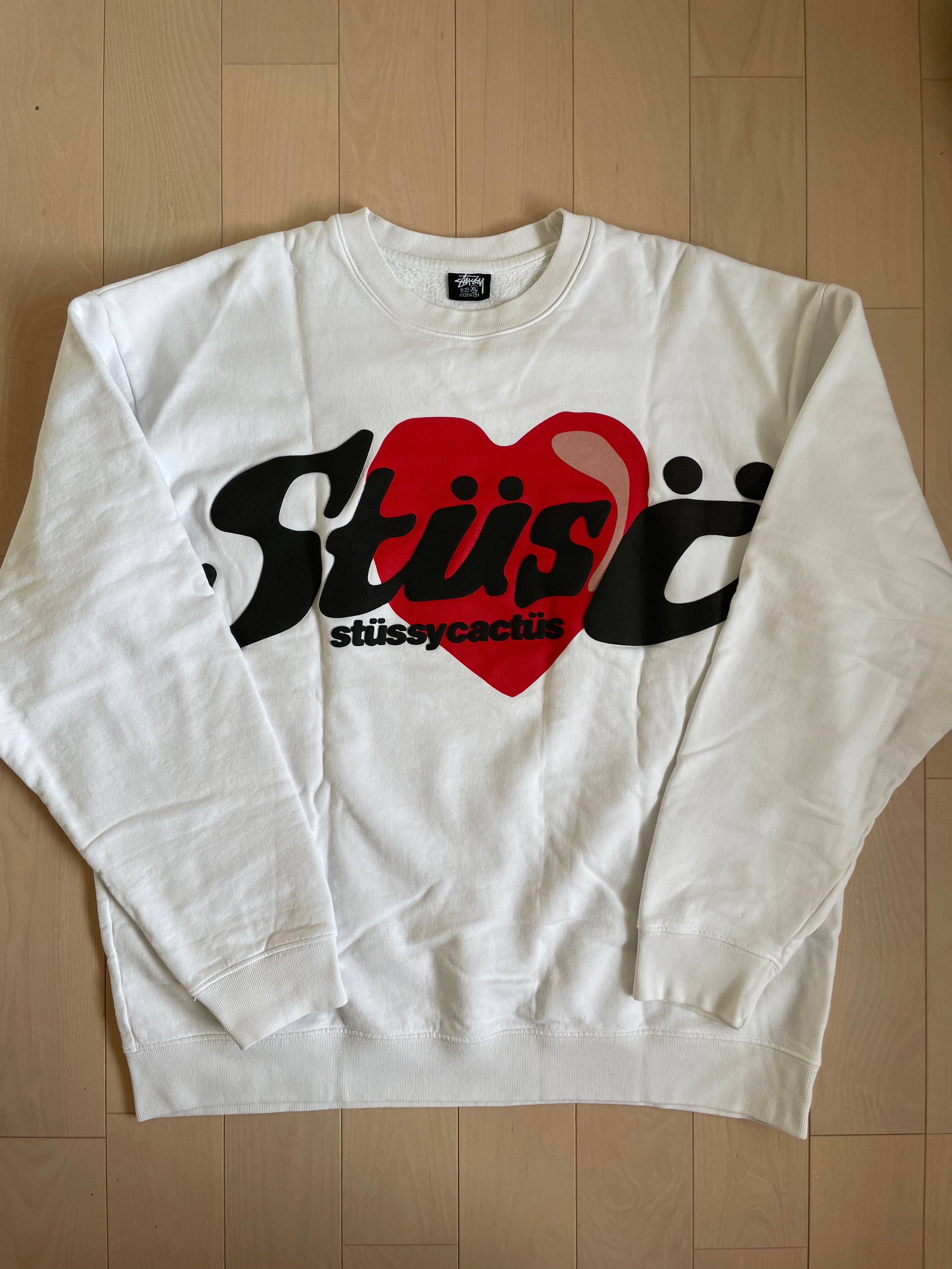 Stussy CPFM HEART CREW "White"