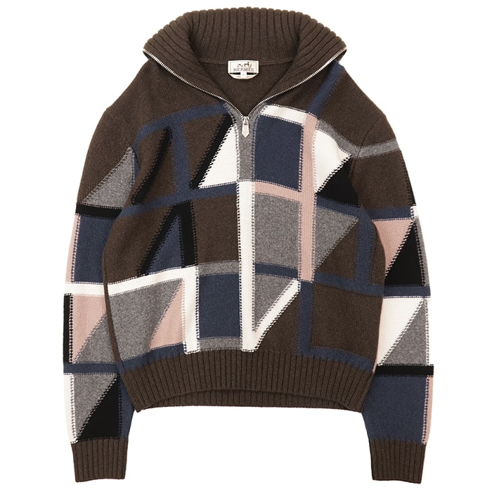 Black Eye Patch WACKO MARIA Mohair Knit Cardigan 