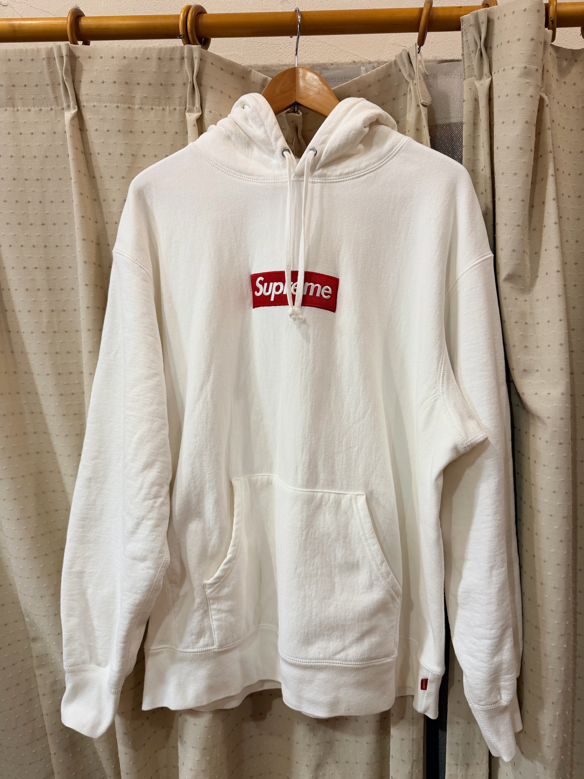 Supreme Box Logo Hooded Sweatshirt "White" (21FW)