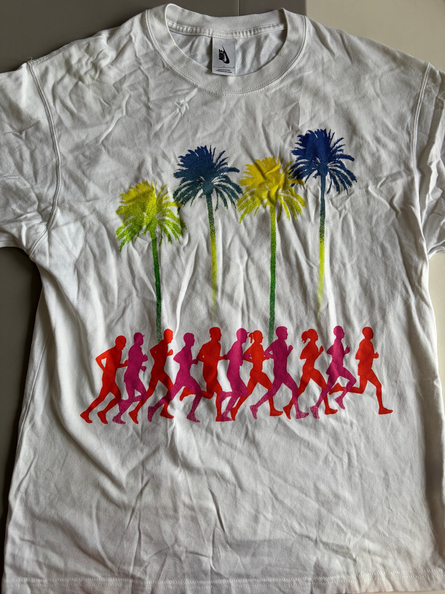 Nike x Stussy Douglas Firs to Palm Trees T-Shirt "White"