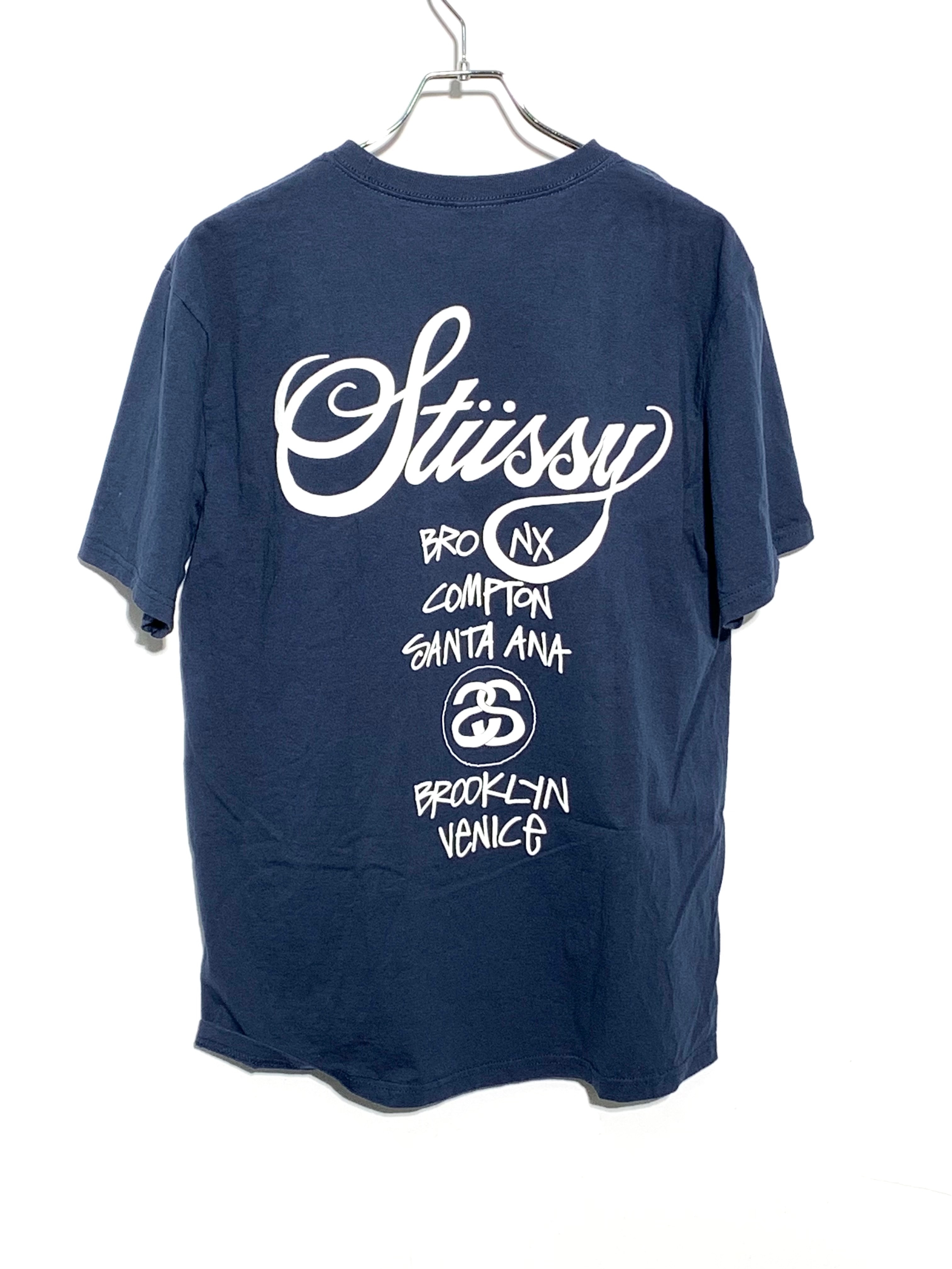 Stussy World Tour Tee "Navy" (2025) 3903962
