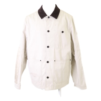 モンクレール GENIUS x FRAGMENT HIROSHI FUJIWARA 新品同様 25SS GEIKE コットン 襟コーデュロイ カバーオールジャケット 2