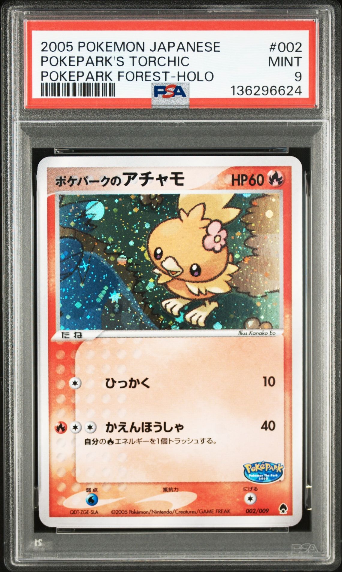 ポケパークのアチャモ [PCG 002/009](ポケパークプレミアムファイル