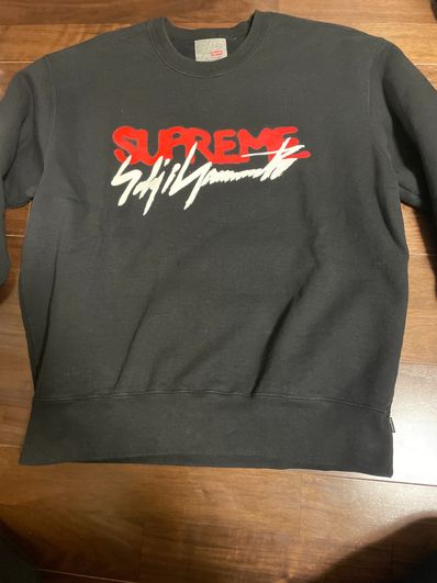 Supreme x Yohji Yamamoto Crewneck "Black"
