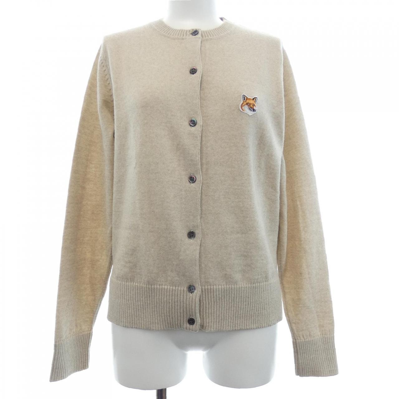 メゾンキツネ MAISON KITSUNE DW00520KT1015 カーディガン