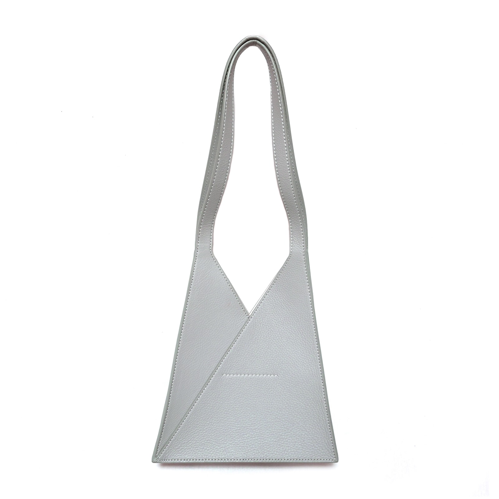 美品 Maison Margiela メゾンマルジェラ MM6 アコーディオン ジャパニーズ SB5WD0020 P5691 ショルダー トート グレー レディース ハンドバッグ