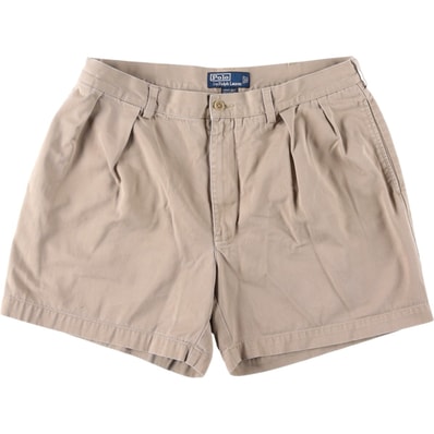 古着 ラルフローレン Ralph Lauren POLO by Ralph Lauren ANDREW SHORT ツータック チノショーツ ショートパンツ メンズw36相当/eaa647354