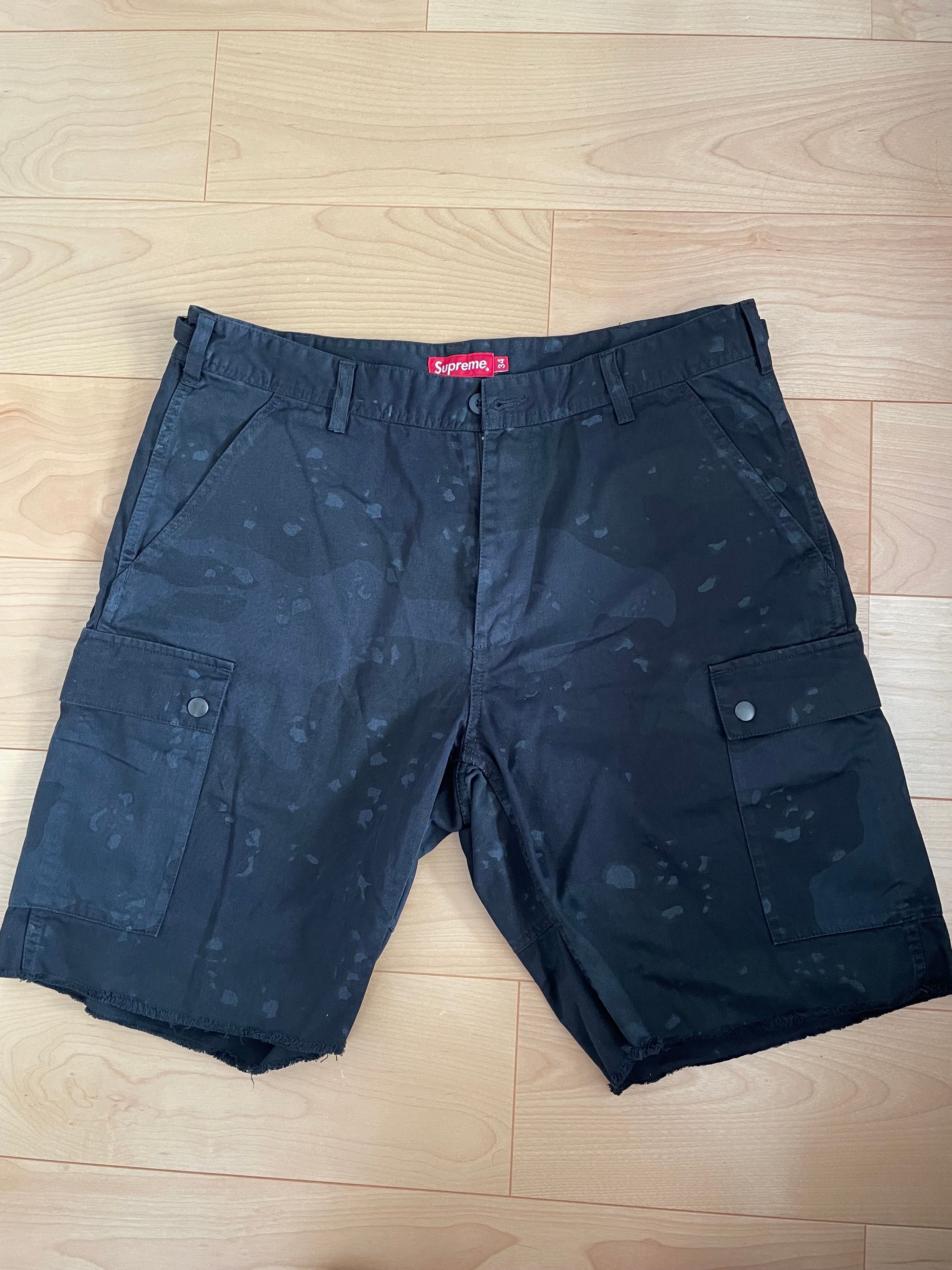 Supreme Overdyed Camo Cargo Short ブルー Supreme Overdyed Camo Cargo Short 