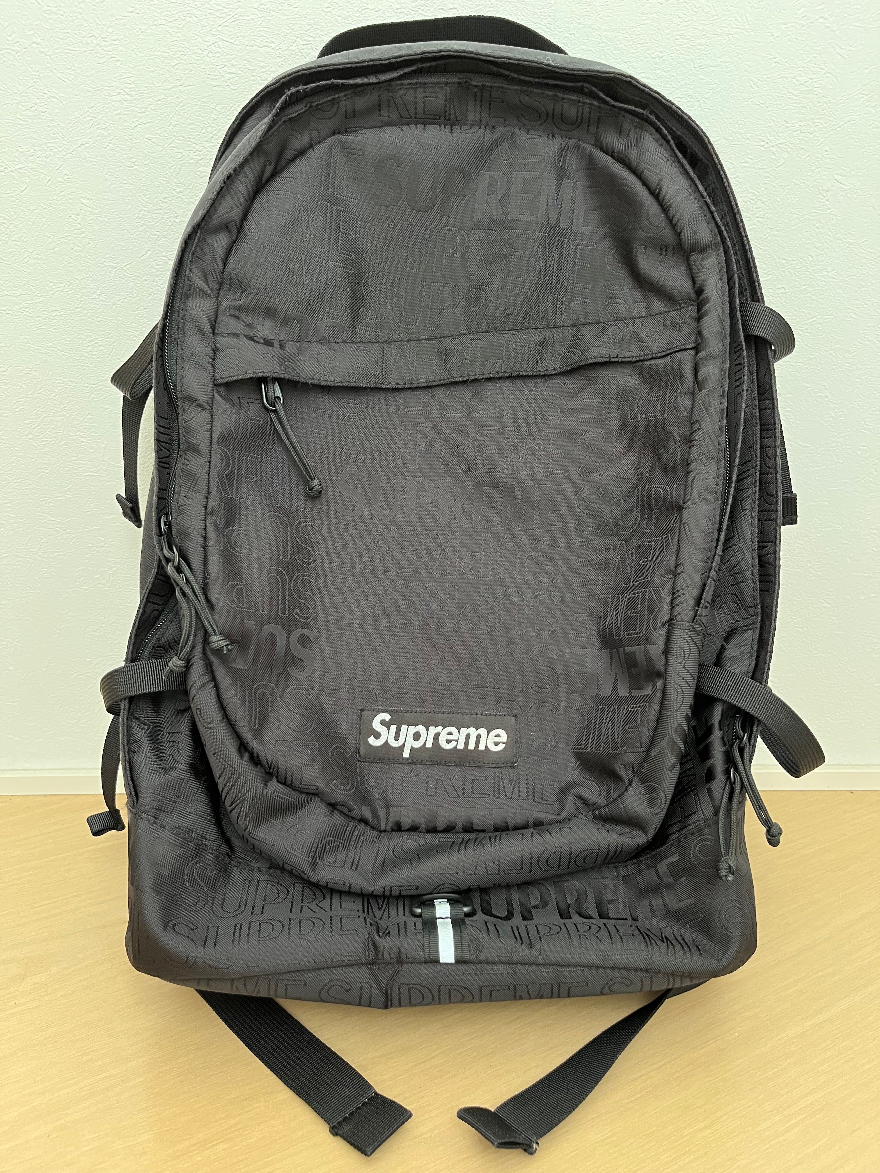 Supreme 19SS Backpack "Black"