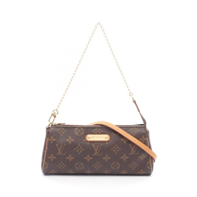 ルイ・ヴィトン LOUIS VUITTON エヴァ 2WAY ショルダーバッグ バッグ PVCコーティングキャンバス レザー モノグラム レディース ブラウン系 M95567 【中古】