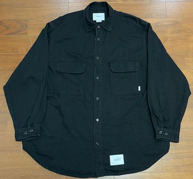Wtaps Wcpo / LS / Cotton. Denim "Black"