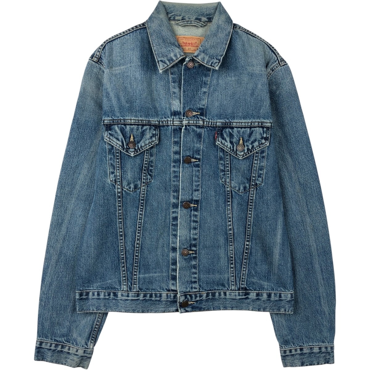 古着 リーバイス Levi's 70500-0471 ユーロモデル デニムジャケット Gジャン メンズXL相当/eaa671010