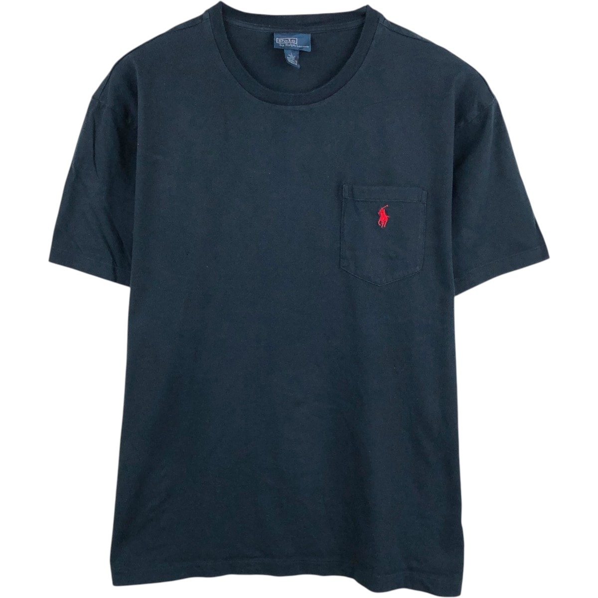 古着 ラルフローレン Ralph Lauren POLO by Ralph Lauren 半袖 ワンポイントロゴポケットTシャツ メンズL相当/eaa651410