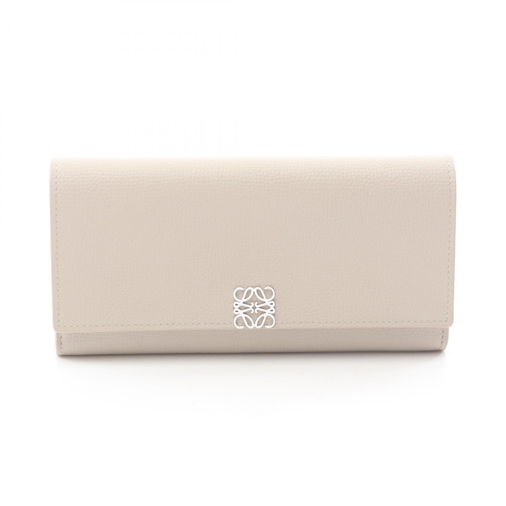 A (未使用に近い)】ロエベ LOEWE アナグラム コンチネンタル 二つ折り