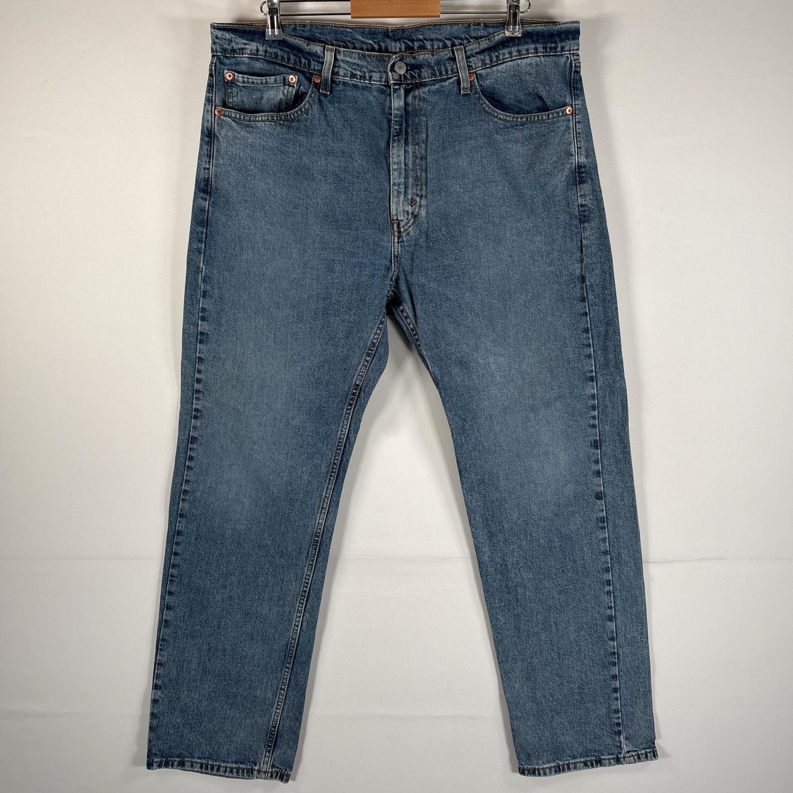 古着 リーバイス Levi's デニムパンツ 505 ブルーデニム ジーンズ ジーパン ストレート 大きいサイズ w38 L30  ブルー系 メンズ