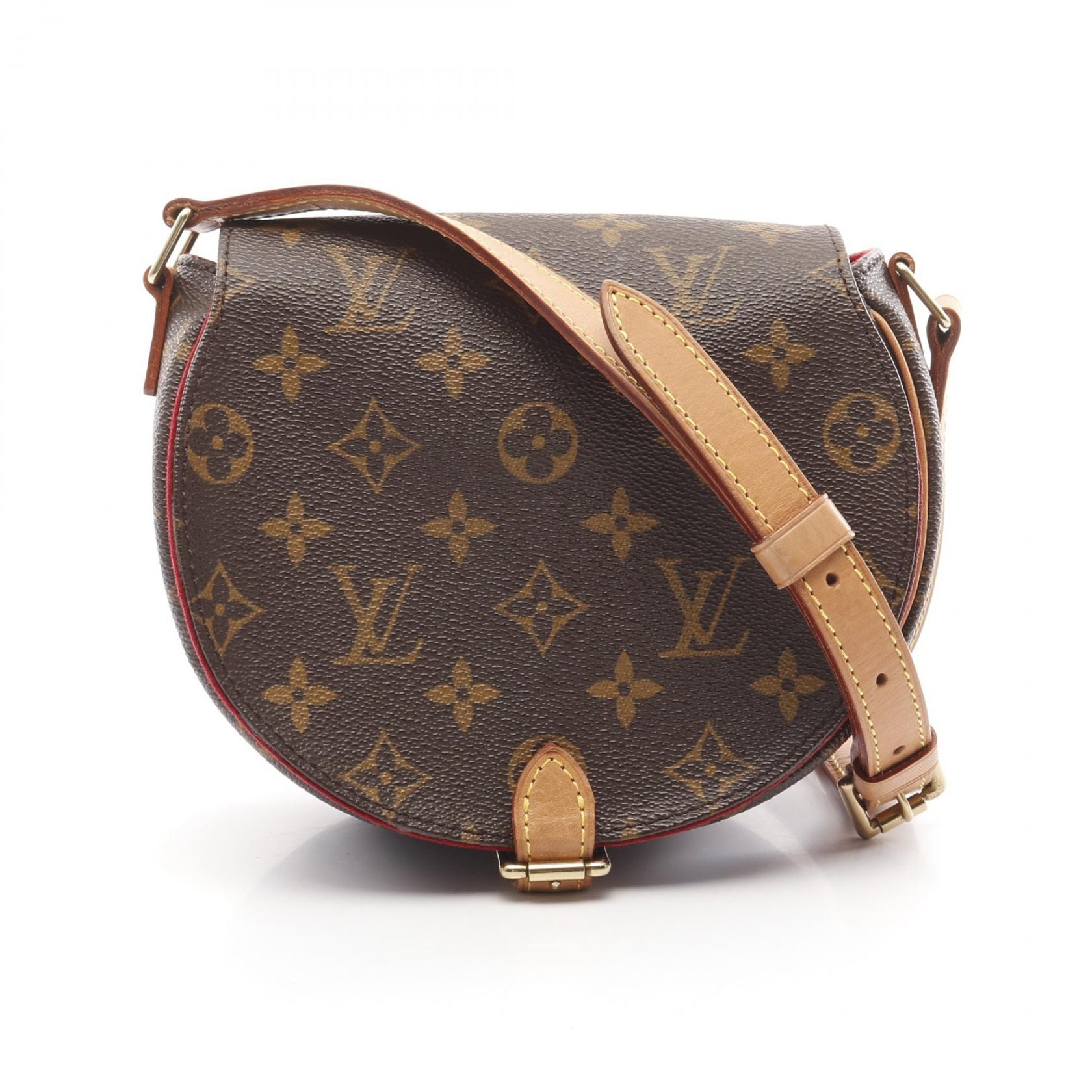 ルイ・ヴィトン LOUIS VUITTON タンブラン ショルダーバッグ バッグ PVCコーティングキャンバス レザー モノグラム レディース ブラウン系 M51179 【中古】