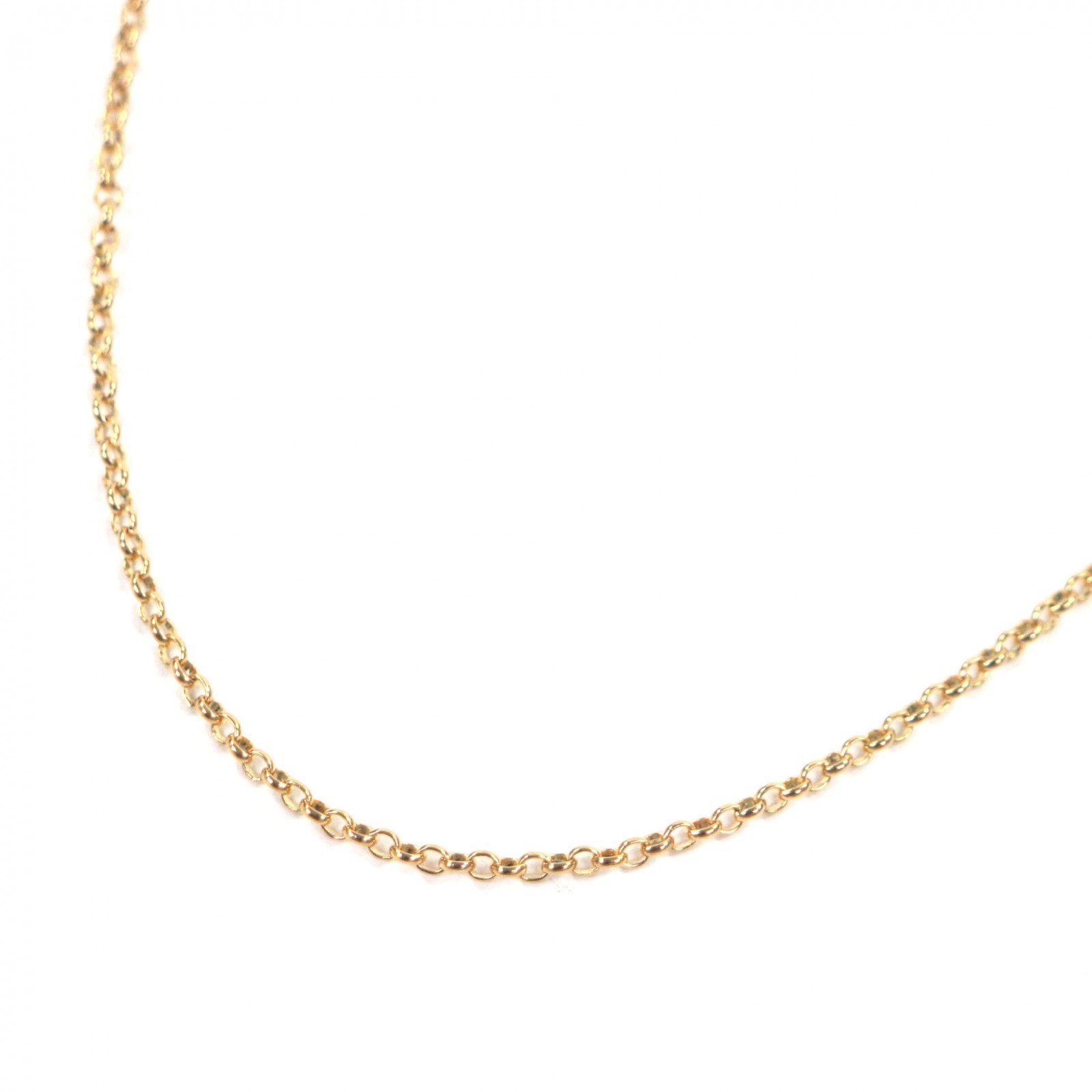 Chrome Hearts 22K Roll Chain Necklace "Yellow Gold"