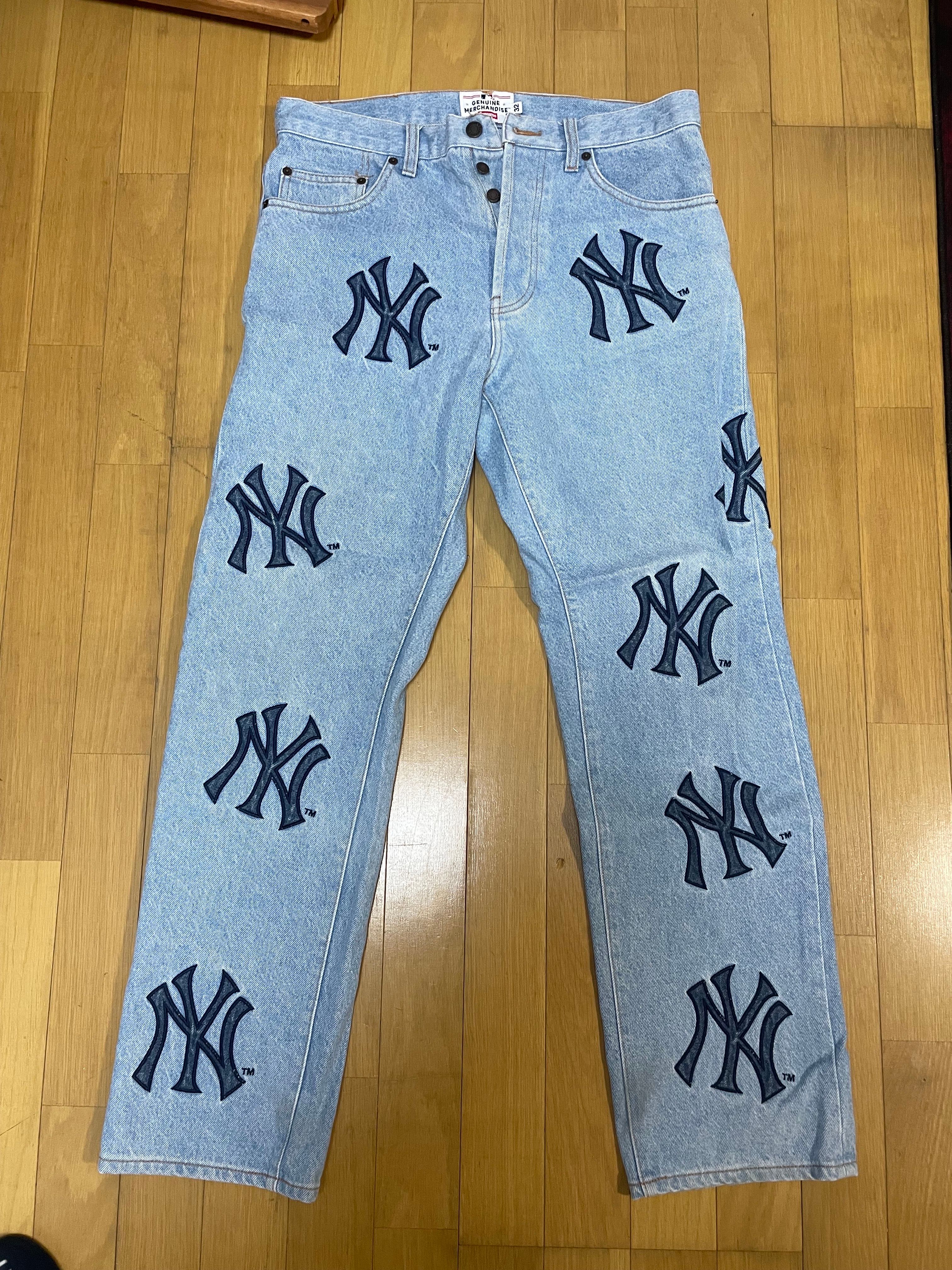 Supreme New York YankeesTM Regular Jean "Blue"