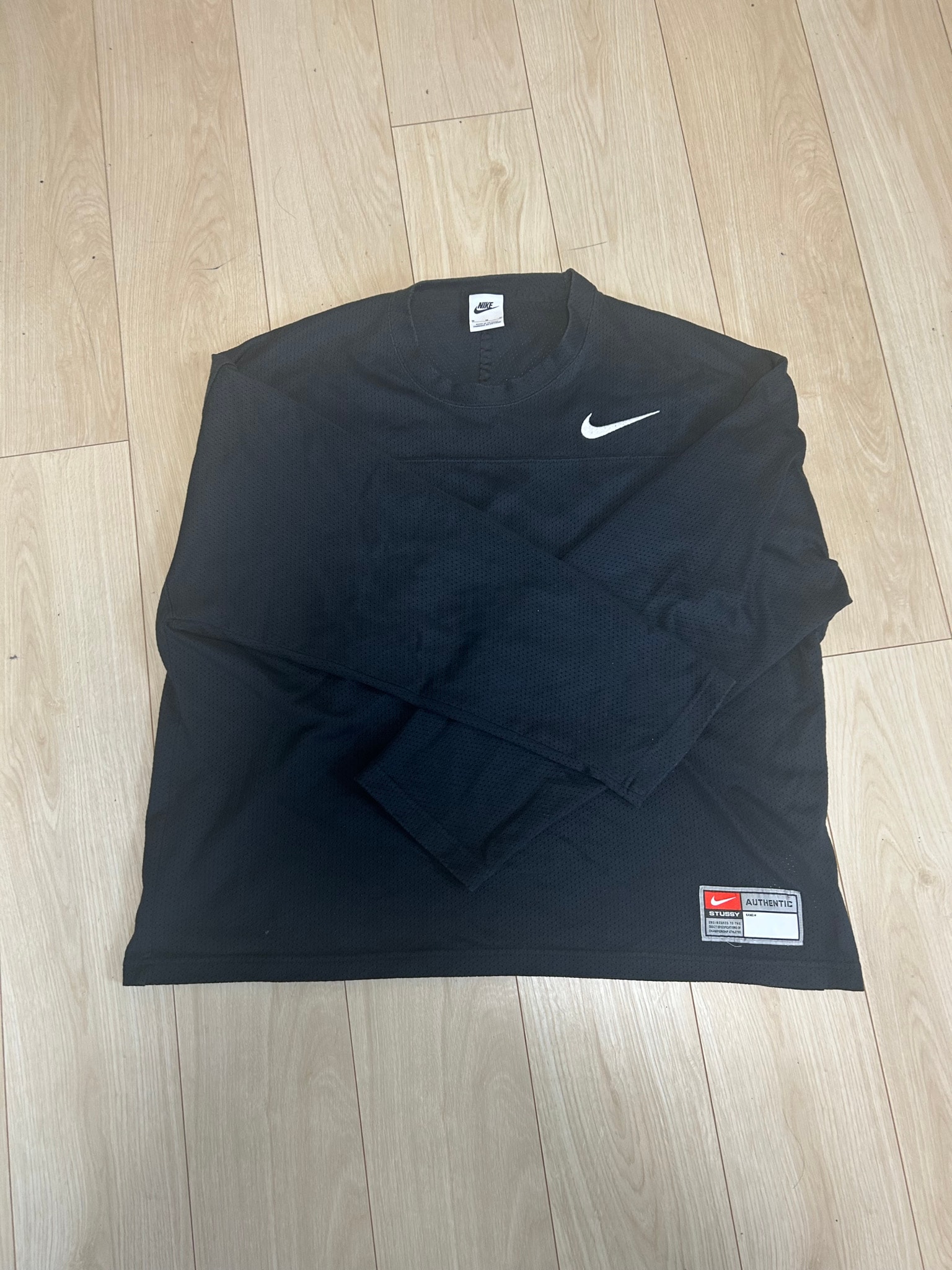 Nike x Stussy Long Sleeve Top "Black"