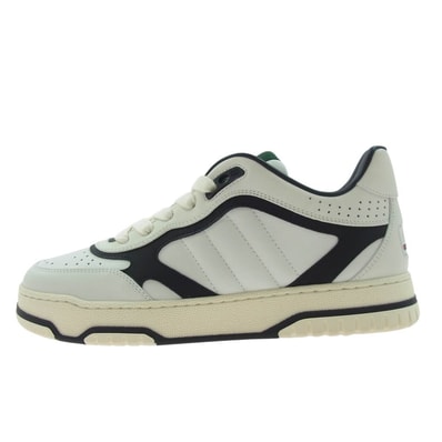 GUCCI グッチ スニーカー 807059 リウェブ ヒールロゴ ローカットレザースニーカー 37【新古品】【未使用】【中古】
