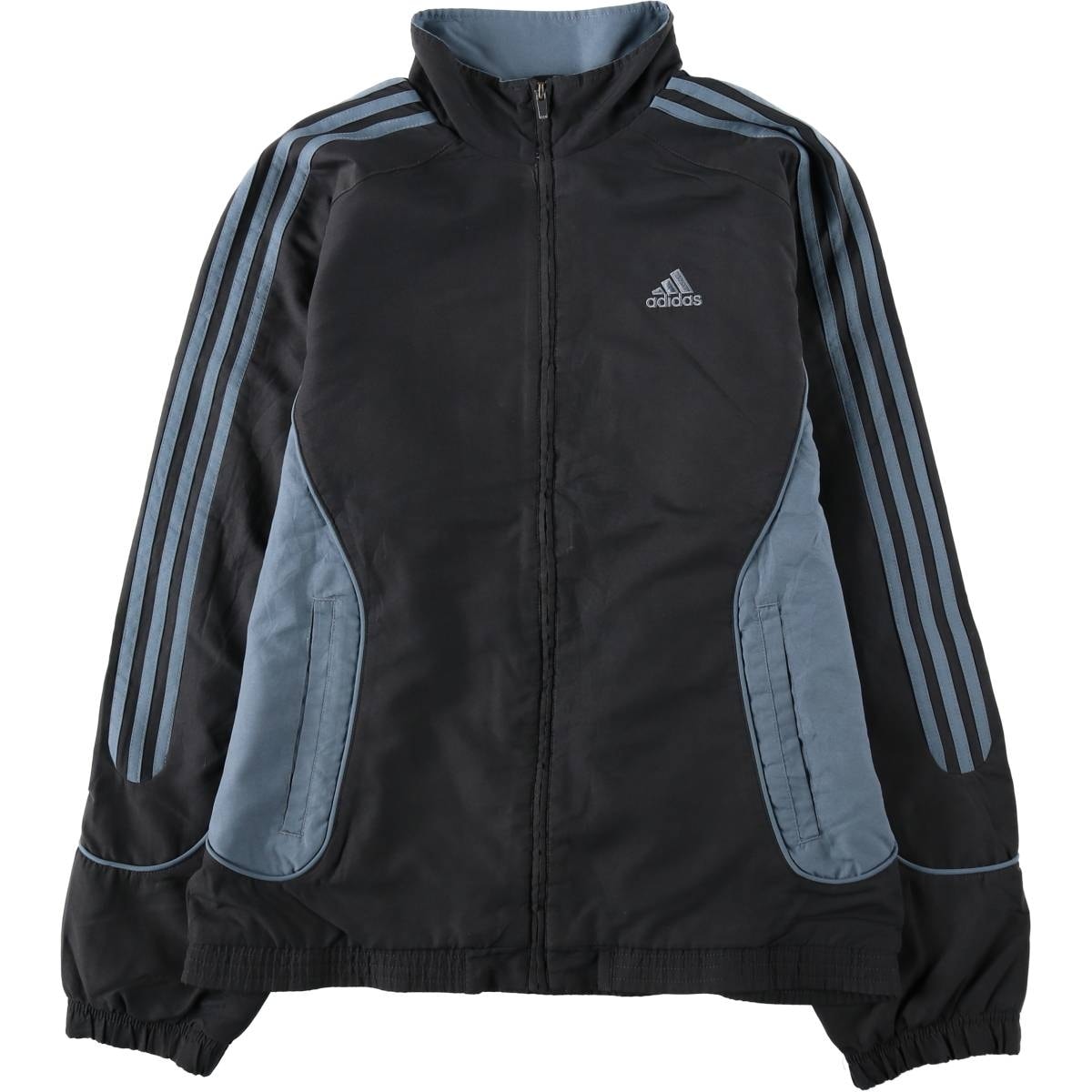 古着 00年代 アディダス adidas ウインドブレーカー メンズL相当 フルジップ/eaa635988