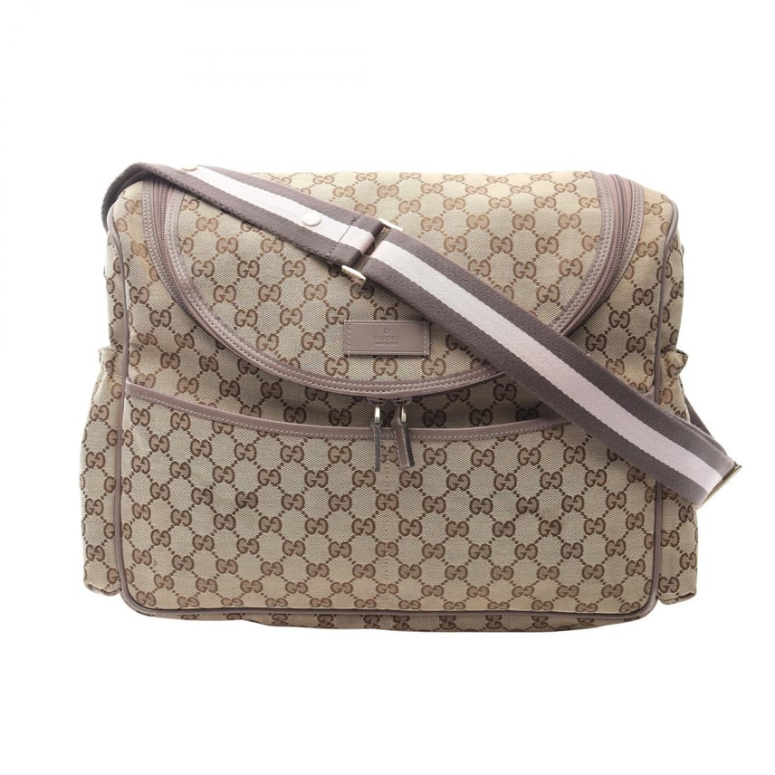 C (やや傷や汚れあり)】グッチ GUCCI マザーズバッグ GGキャンバス C (やや傷や汚れあり)】グッチ GUCCI マザーズバッグ GGキャンバス