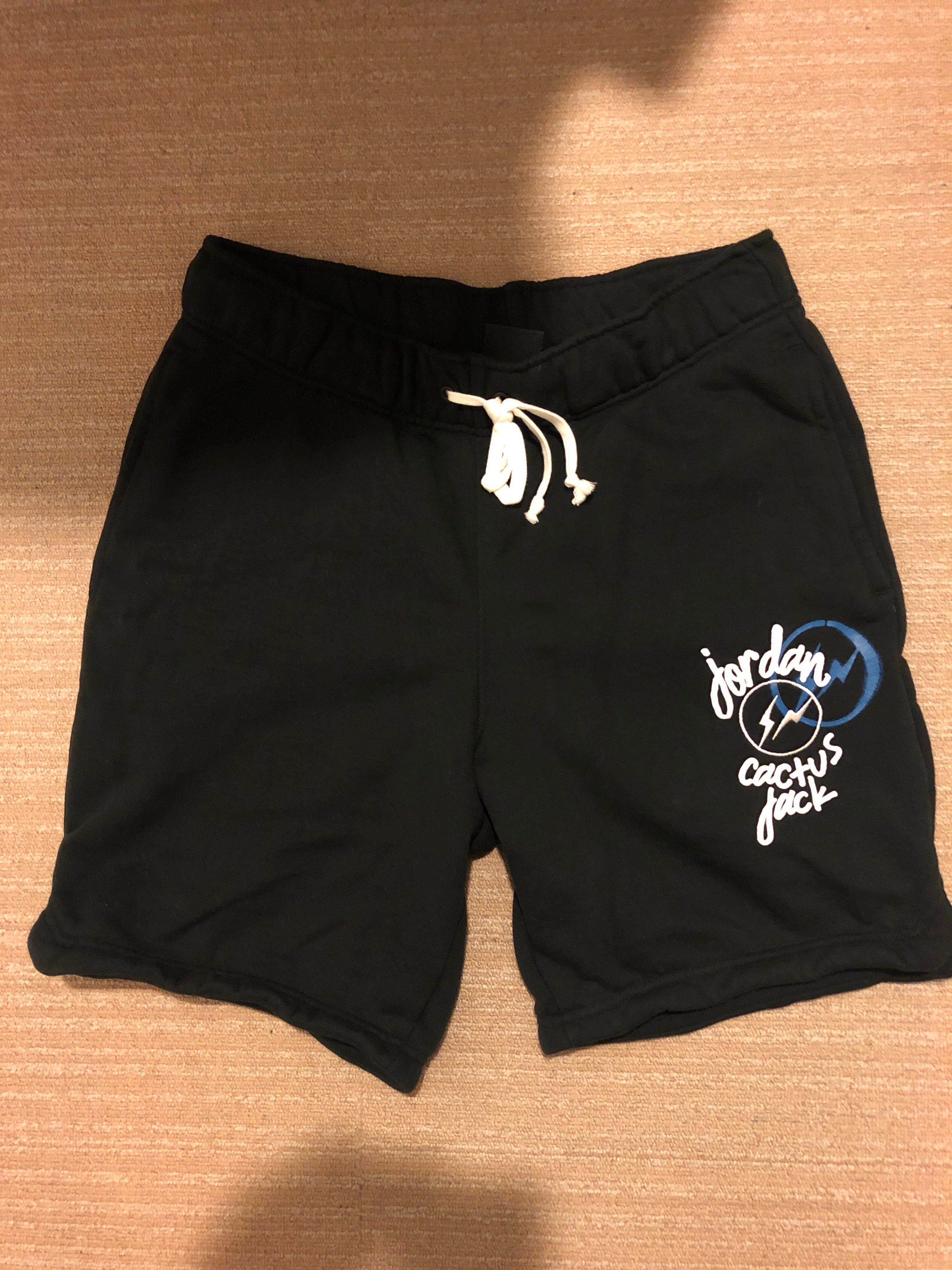 Air Jordan Travis Scott Fragment Shorts "Black" DJ0617-010 / DJ0618-010