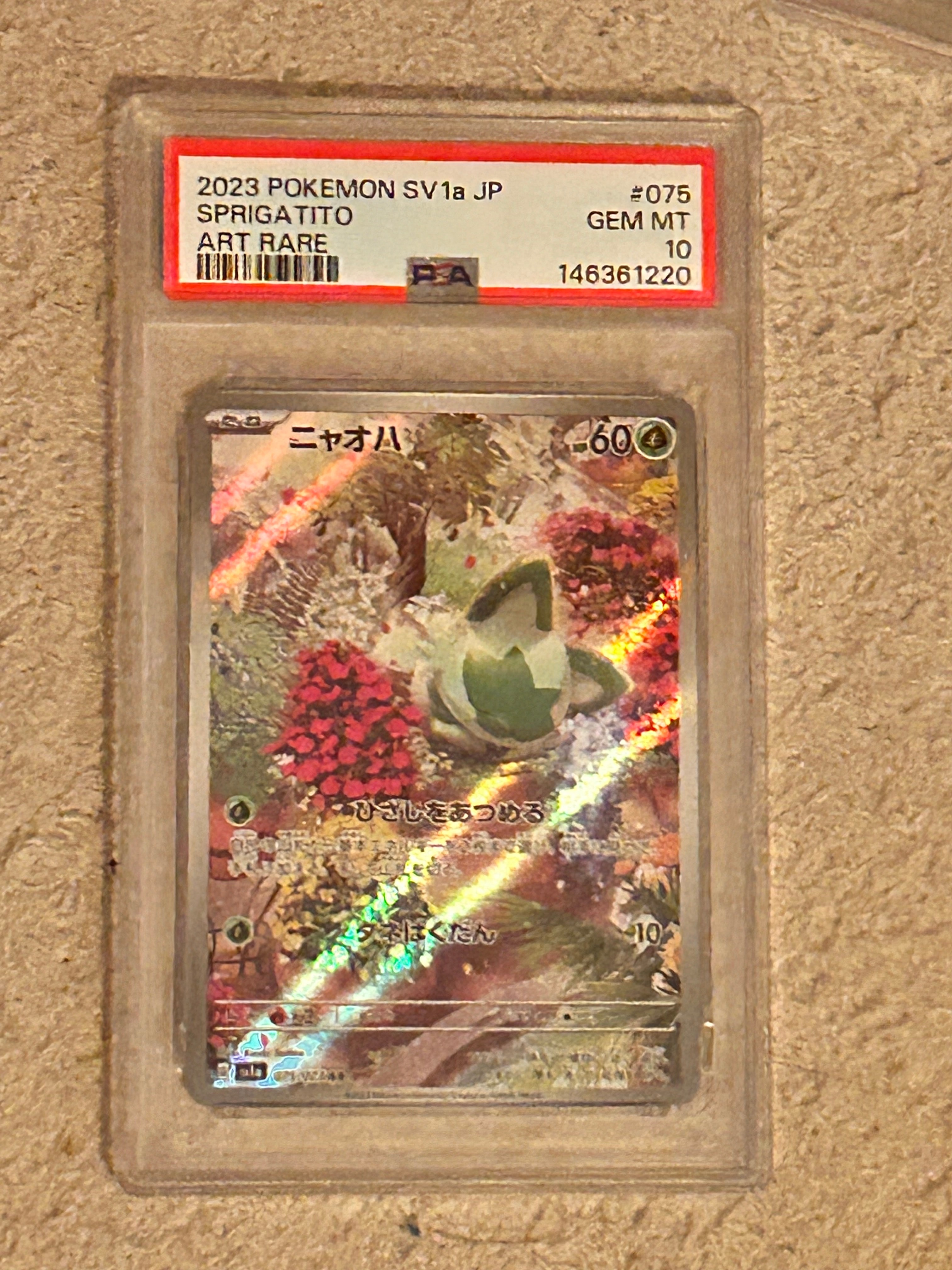 PSA10】ヒトカゲ C[s10b 008/071](強化拡張パック「Pokemon GO」) 1枚