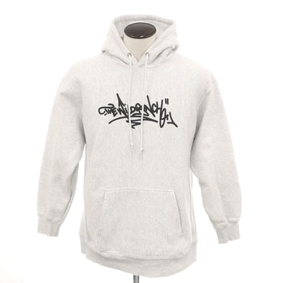 【中古】ソフネット SOPHNET. コットンポリエステル プルオーバー パーカー ライトグレー【サイズXL】【メンズ】
