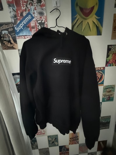 Supreme Box Logo Hooded Sweatshirt "Black" (24FW)