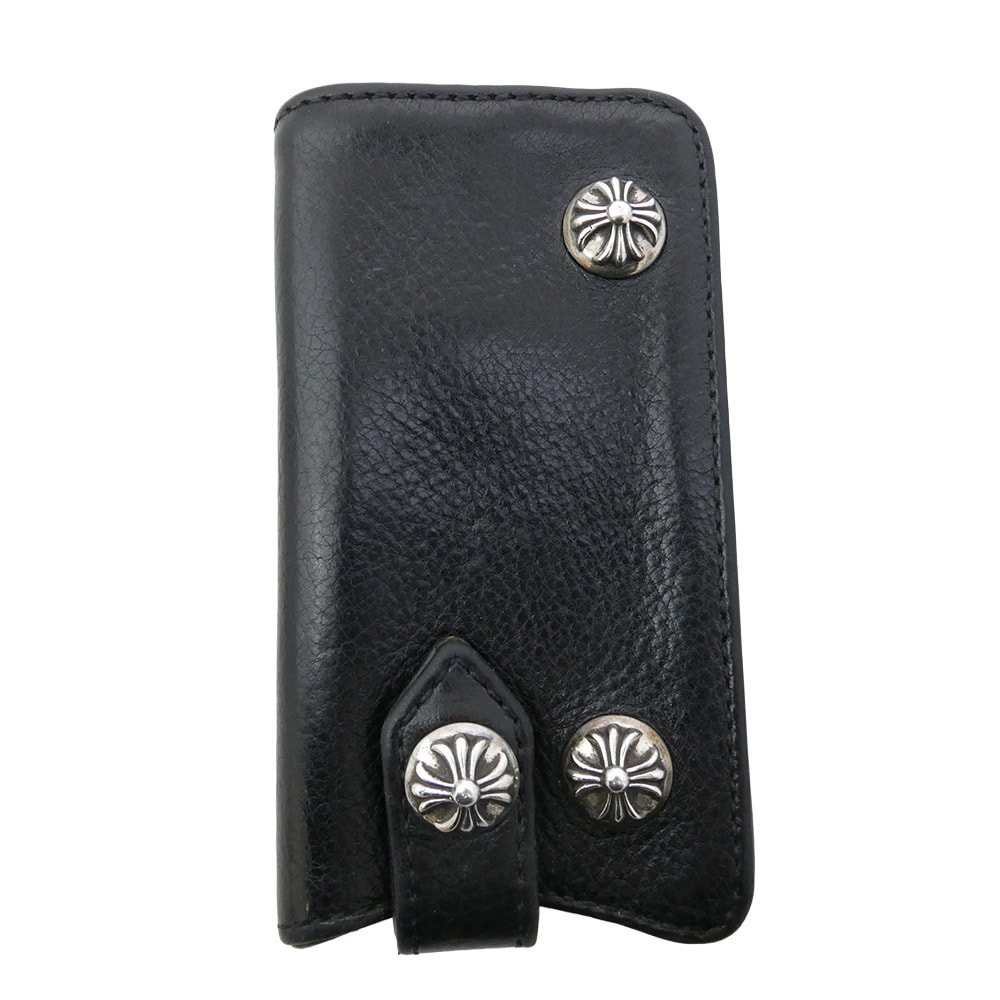 Chrome Hearts Leather Key Case "Black"