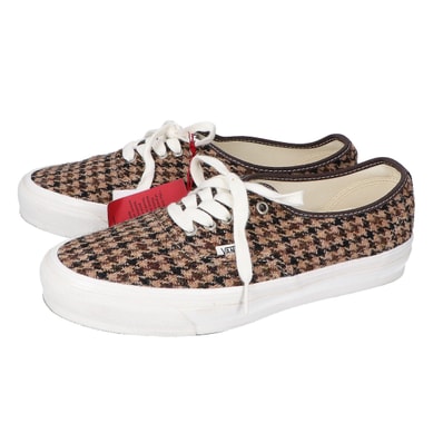 バンズ xHARRIS TWEED ハリスツイード【美品】VN000EBNBRO PREMIUM AUTHENTIC プレミアム オーセンティック スニーカー/ 27.5