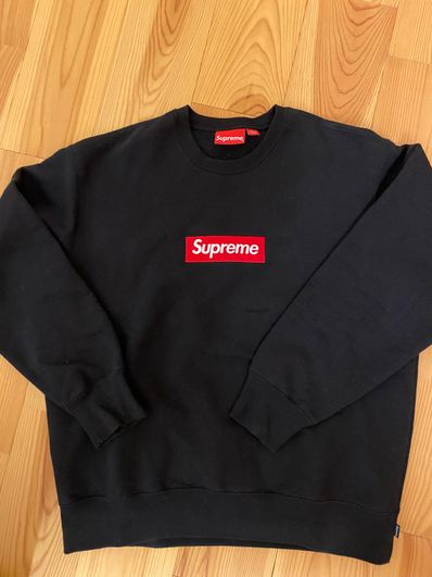Supreme Box Logo Crewneck "Black" (22FW)