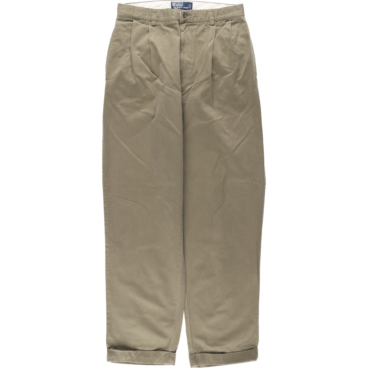 古着 ラルフローレン Ralph Lauren POLO by Ralph Lauren HAMMOND PANT ツータック チノパンツ メンズw31相当/eaa605098