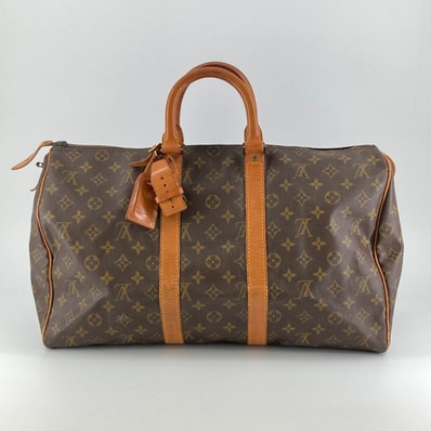 LOUIS VUITTON(ルイ・ヴィトン) キーポル50 ボストンバッグ ブラウン