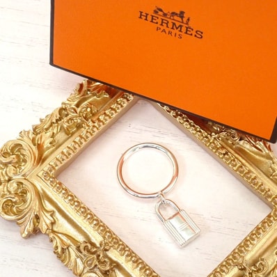 エルメス HERMES ケリー・カデナ 11号 H121610B_00051 リング シルバー925 レディース【中古】【Aランク】