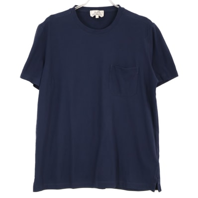 エルメス 20SS 01-5773 コットン クルーネック ショートスリーブポケットカットソー L