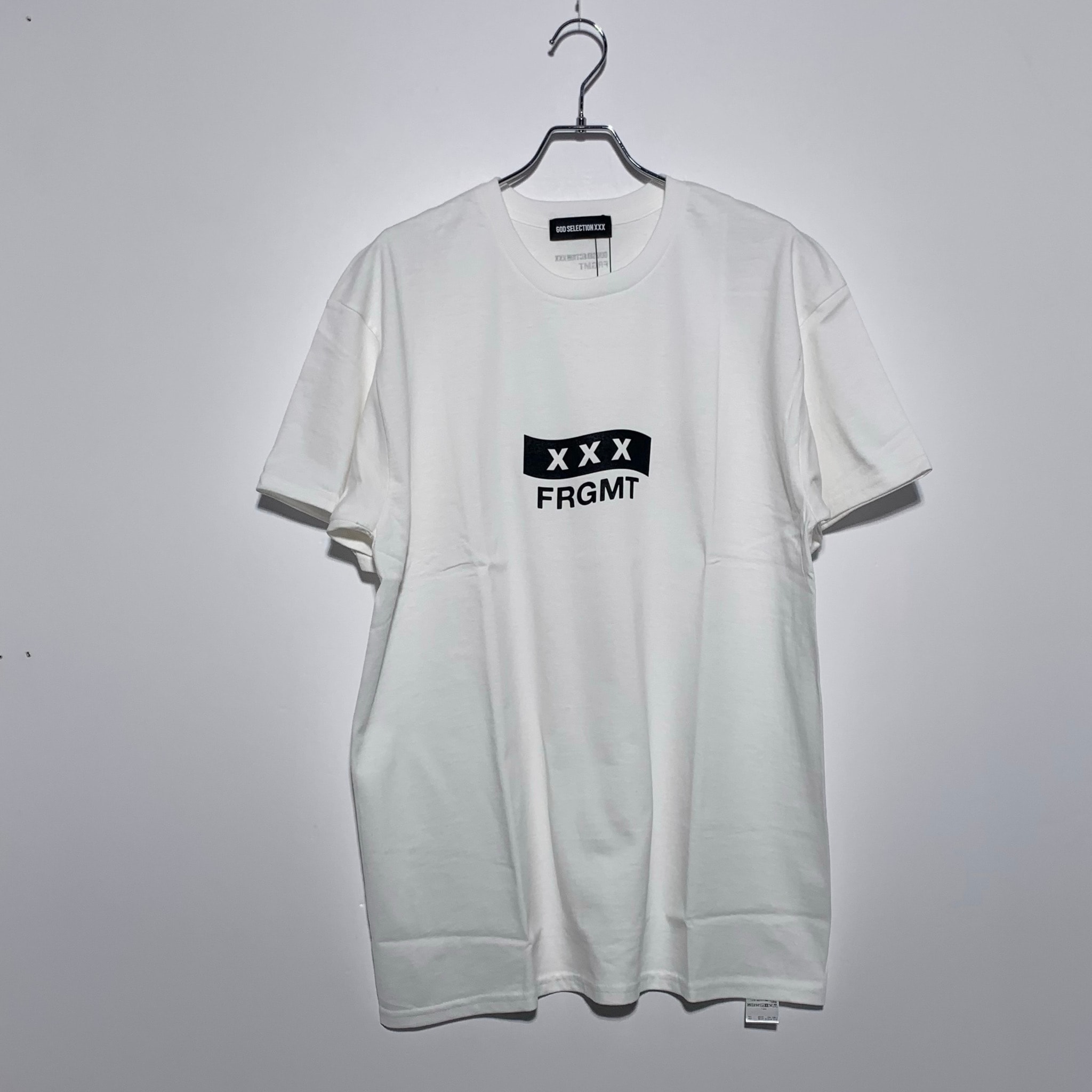 GOD SELECTION XXX x FRAGMENT T-Shirt GX-S25-12FST-05 "White"
