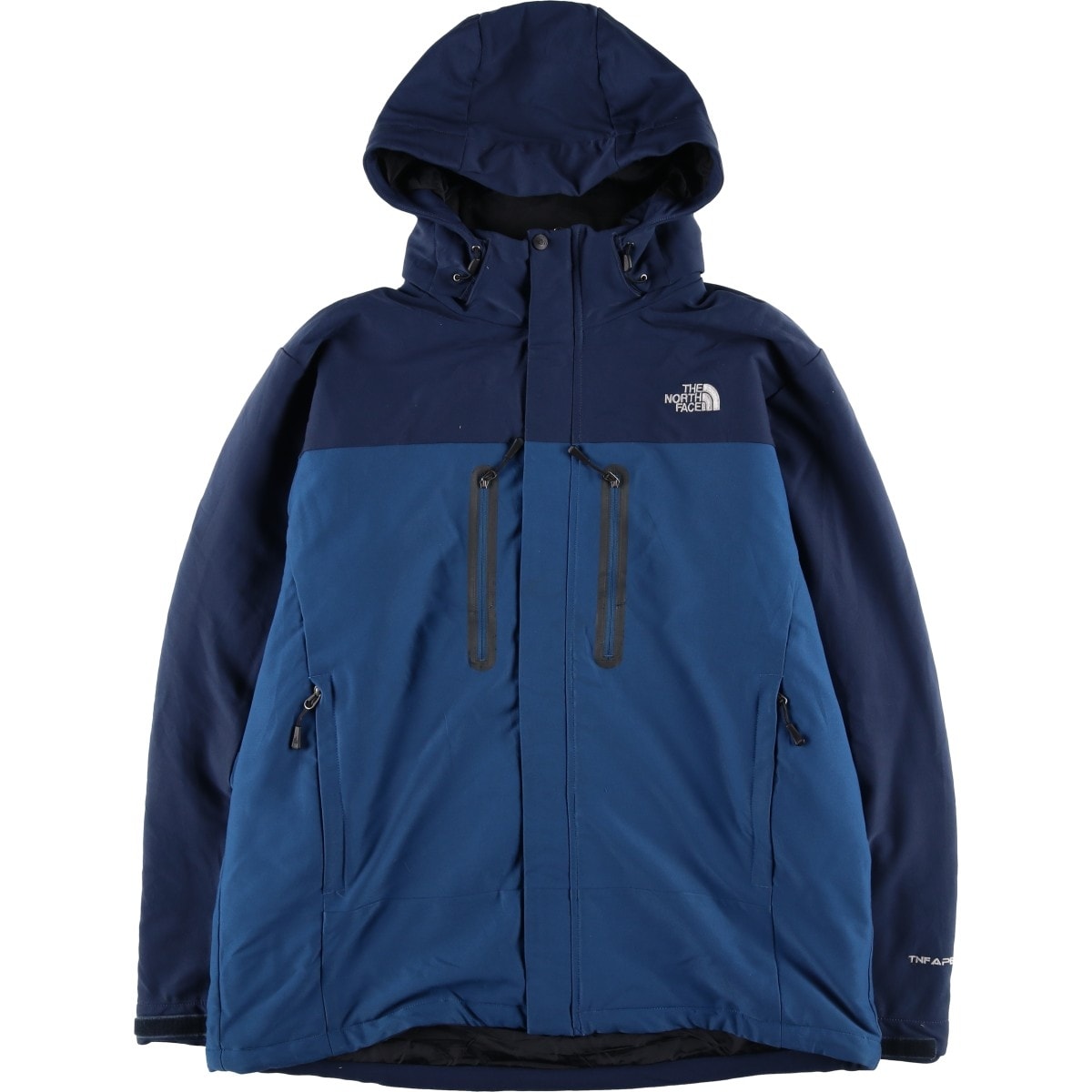古着 00年代 ザノースフェイス THE NORTH FACE NEVER STOP EXPLORING TNF APEX 中綿マウンテンパーカー シェルジャケット パファージャケット メンズXL相当/eaa599307