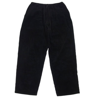 COMOLI コモリ パンツ 24AW A03-03018 コーデュロイドローストリングパンツ ブラック系 3【中古】