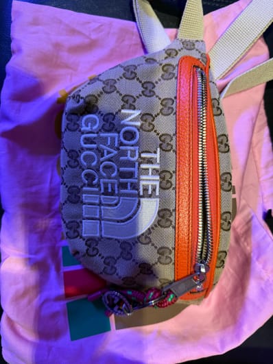 Gucci x The North Face Belt Bag "Beige Ebony"