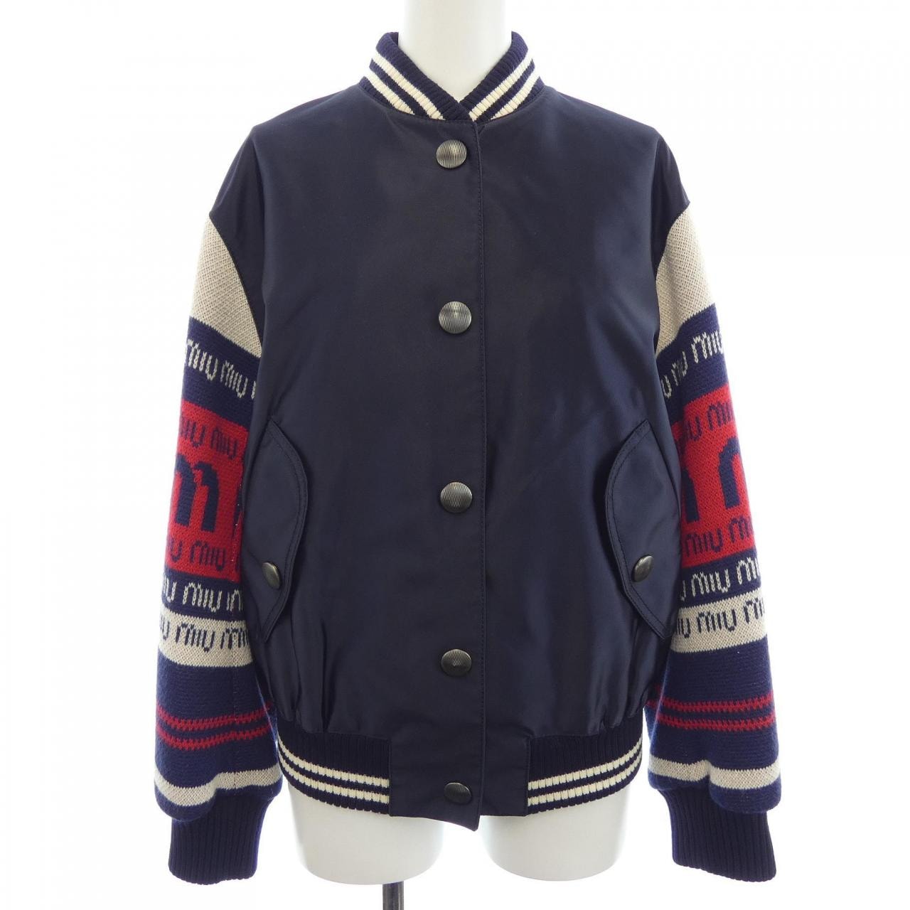 ミュウミュウ MIU MIU ML471 1QAV ブルゾン