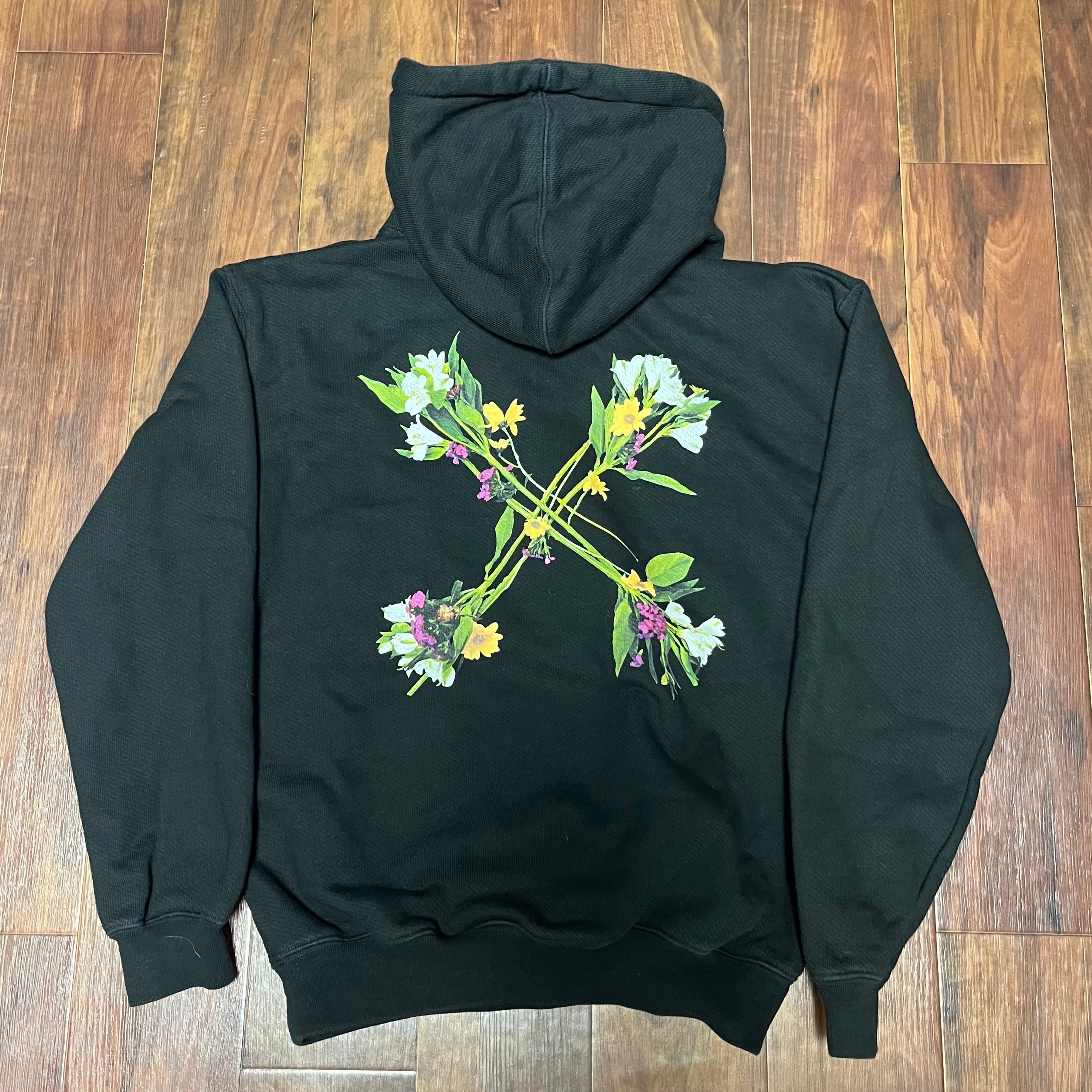 OFF-WHITE Caravaggio Arrow Over Hoodie "Black"