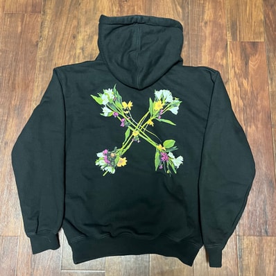 OFF-WHITE Caravaggio Arrow Over Hoodie "Black"
