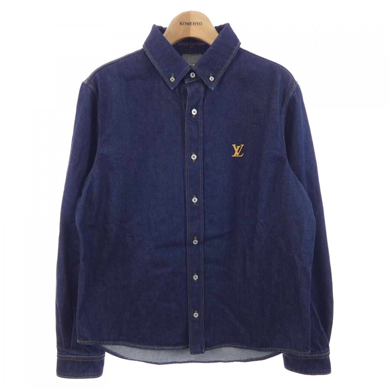 ルイヴィトン LOUIS VUITTON デニムロングスリーブシャツ HVS48WVON シャツ
