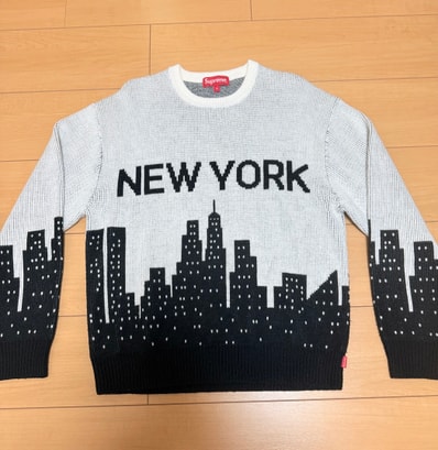 Supreme New York Sweater "White"