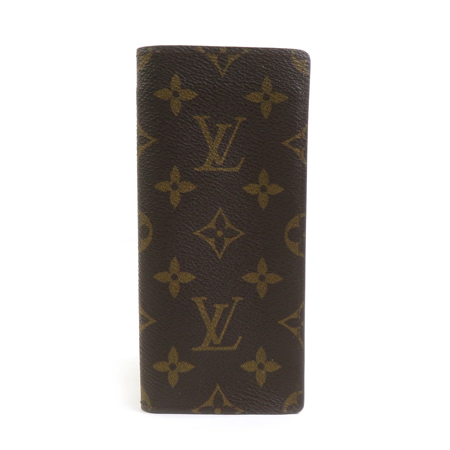 ルイ ヴィトン LOUIS VUITTON メガネケース モノグラム エテュイ リュネット サーンプル モノグラムキャンバス ブラウン ユニセックス【中古】 r11006a